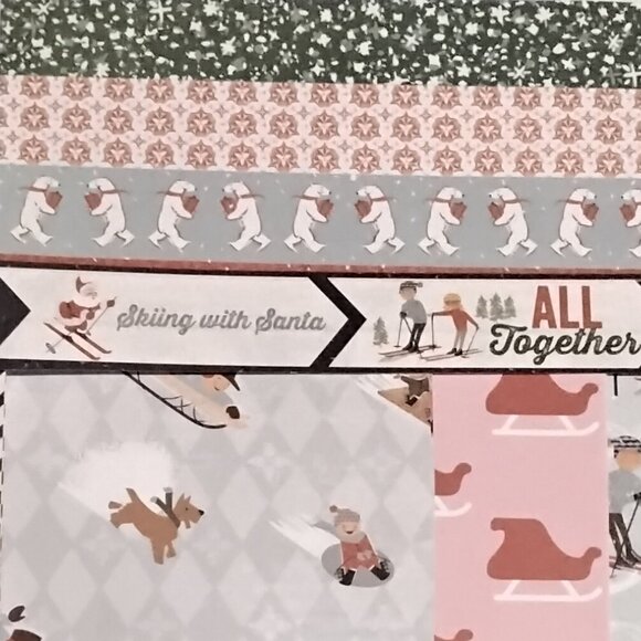 Winter Sports Junk Journal Mixed Pack of 120 Papers & Ephemera - Picture 8 of 8